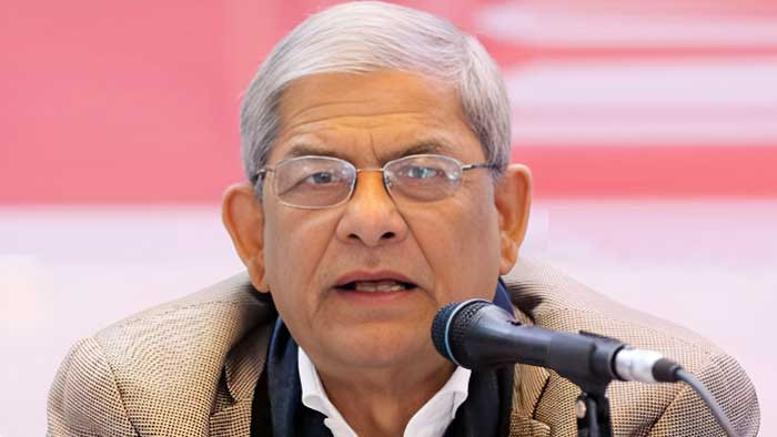 জাতীয় নির্বাচন নিয়ে প্রধান উপদেষ্টার বক্তব্য অস্পষ্ট : মির্জা ফখরুল