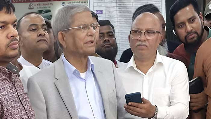আলোচনা-ঐক্যের মাধ্যমে সমস্যার সমাধান সম্ভব- মির্জা ফখরুল