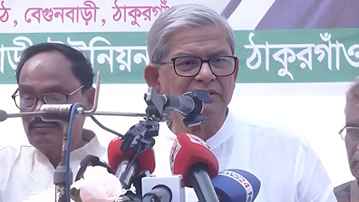 পিআরসহ নানা দাবিতে দেশে অস্থিরতার পাঁয়তারা করছে একটি মহল- মির্জা ফখরুল