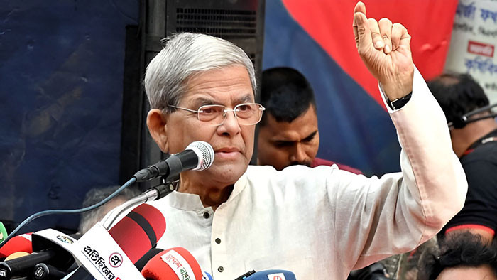 বিএনপিকে অবজ্ঞা করলে ফল ভালো হবে না- মির্জা ফখরুল