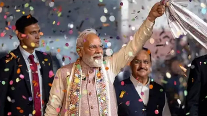বিহারে এনডিএ জোটের ভূমিধস জয়, এবার পশ্চিমবঙ্গে চোখ মোদির