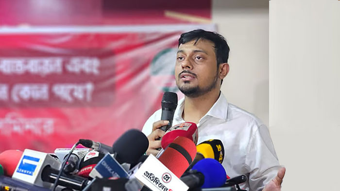 ‘শাপলা কলি’ নয়, ‘শাপলা’র প্রশ্নে আপসহীন এনসিপি- নাসীরুদ্দীন