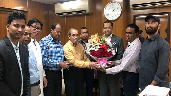 তথ্য প্রতিমন্ত্রীর সাথে ওনাব নেতৃবৃন্ধের সৌজন্য সাক্ষাৎ: তিন দফা দাবি পেশ