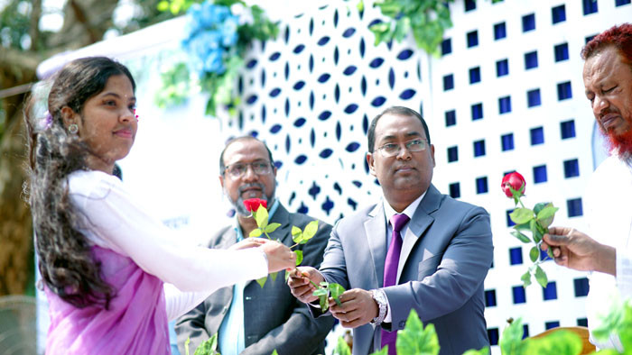 ধামইরহাট সফিয়া পাইলট উচ্চ বিদ্যালয়ে বিদায় ও নবীন বরণ অনুষ্ঠান