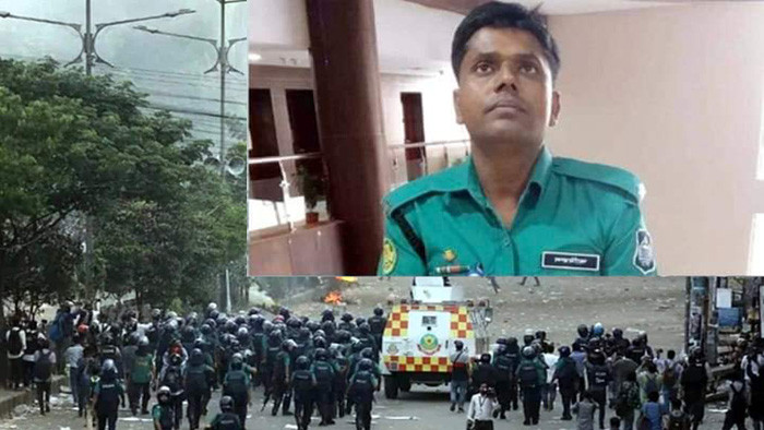 ঢাকায় নিহত পুলিশ সদস্যের বাড়ি টাঙ্গাইলের নাগরপুরে চলছে শোকের মাতম