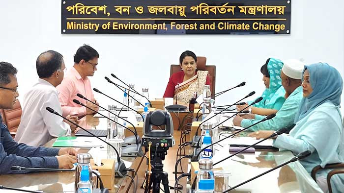 পরিবেশ অধিদপ্তরের নতুন ভবন ঢাকায় প্রথম সরকারি গ্রিন বিল্ডিং হবে- উপদেষ্টা রিজওয়ানা