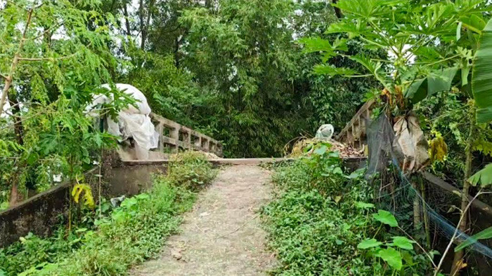 সরাইলে সেতু নির্মাণের ৮ বছরেও চালু হয়নি যোগাযোগ ব্যবস্থা