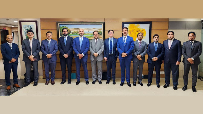সাউথইস্ট ব্যাংক এবং এবিসি ইন্টারন্যাশনাল ব্যাংক পিএলসি বাহরাইনের মধ্যে ব্যবসায়িক সভা