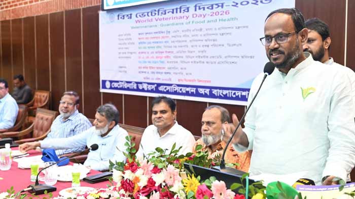 দেশের অর্থনীতি মজবুতে প্রাণিসম্পদ খাত অত্যন্ত গুরুত্বপূর্ণ- মৎস্য ও প্রাণিসম্পদ প্রতিমন্ত্রী