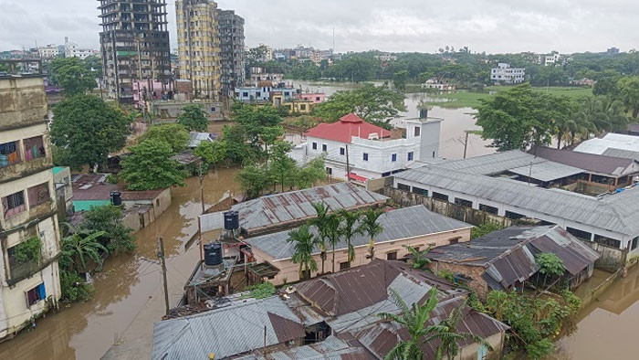 সিলেটে ফের ভারি বৃষ্টিপাতের আভাস