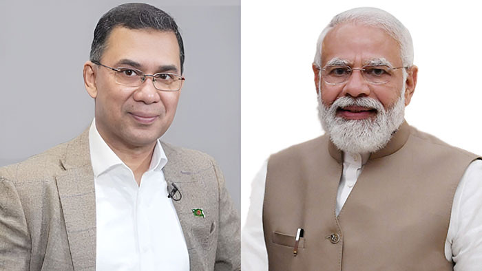 প্রধানমন্ত্রী তারেক রহমানকে ঈদুল ফিতরের শুভেচ্ছা জানালেন ভারতের প্রধানমন্ত্রী