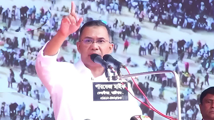 আজ তারেক রহমানের ঢাকার ৬ স্থানে জনসভা