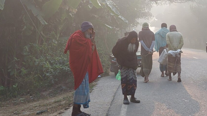কুয়াশা ও শৈত্যপ্রবাহ থাকবে আরও ৩ দিন