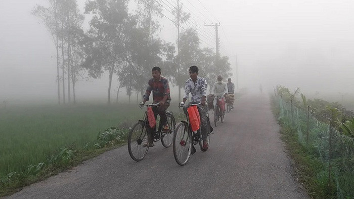 পঞ্চগড়ের তাপমাত্রা ১৫ ডিগ্রি সেলসিয়াস