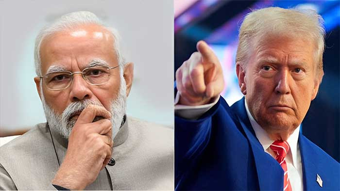 ভারতকে ২৪ ঘন্টার মধ্যে শুল্ক আরোপের হুমকি ট্রাম্পের