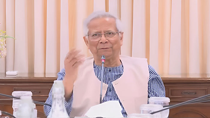 জাতির প্রতি কৃতজ্ঞতা প্রকাশ প্রধান উপদেষ্টার