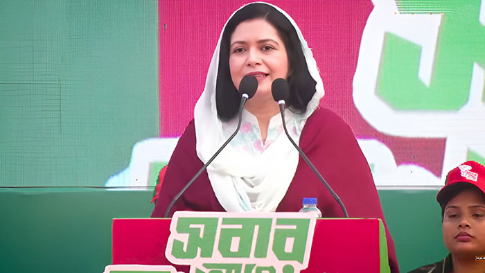 আমরা সমতাভিত্তিক রাষ্ট্র উপহার দিতে চাই: ডা. জুবাইদা রহমান