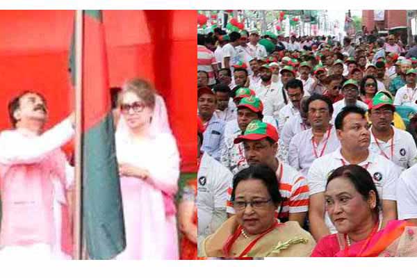 বিএনপির ৬ষ্ঠ জাতীয় কাউন্সিল উদ্বোধন করলেন খালেদা জিয়া