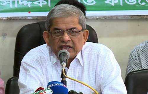 প্রধানমন্ত্রীর বক্তব্য গণতন্ত্রের জন্য বিপজ্জনক : ফখরুল