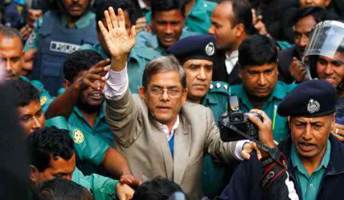 আদালতে আত্মসমর্পণের পর কারাগারে ফখরুল